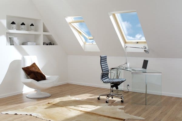 rooflite windows in loft